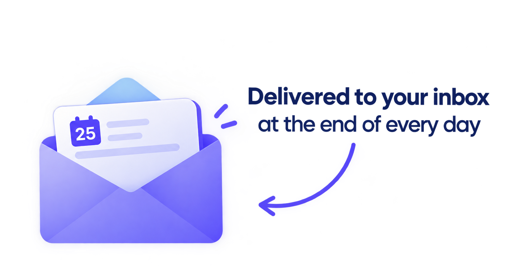 Report delivered to your inbox at the end of every day